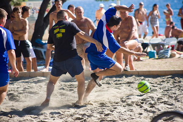 Nogometni turnir na pijesku Kolovara (foto:Saša Čuka)