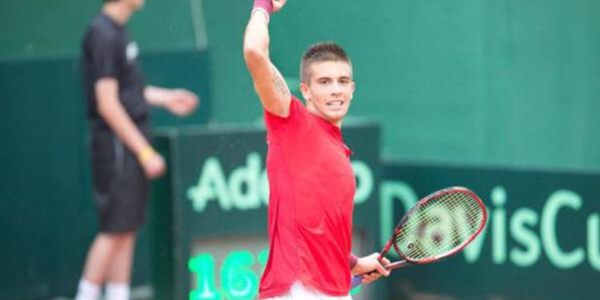 Borna Čorić, Davis Cup reprezentacija Hrvatske, foto: facebook