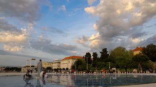 Zadar: Turisti uživaju u zalasku sunca