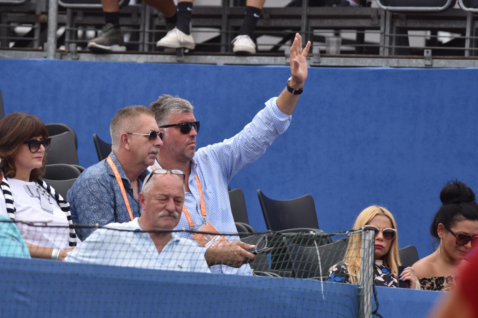 Otvorenje polufinalnog susreta Davis Cupa između Hrvatske i SAD-a