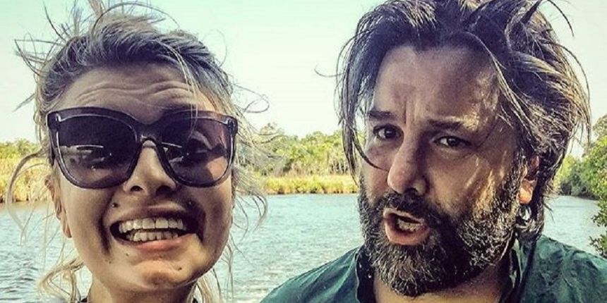 Ella Dvornik i zaručnika na Jamajci