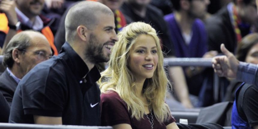 Pique i Shakira uživaju u košarkaškoj utakmici