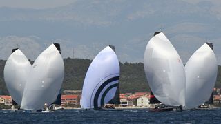 Prvi dan TP52 regate ispred zadarske rive Prvi dan TP52 regate ispred zadarske rive