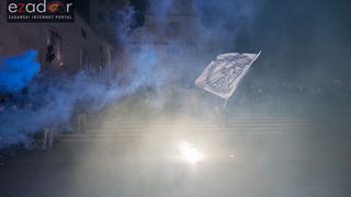 Okupljanje Tornada na Forumu i korteo do Krešinog doma Okupljanje Tornada na Forumu i korteo do Krešinog doma