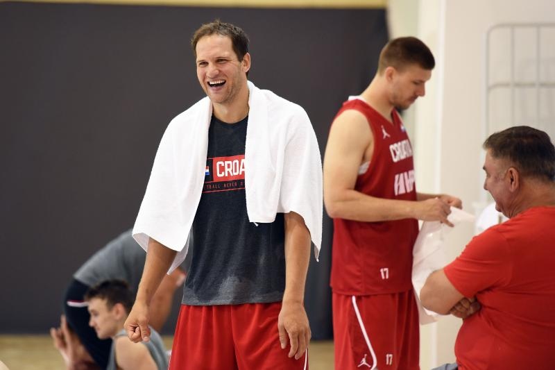 Prvi trening košarkaških reprezentativaca u Svetom Martinu na Muri