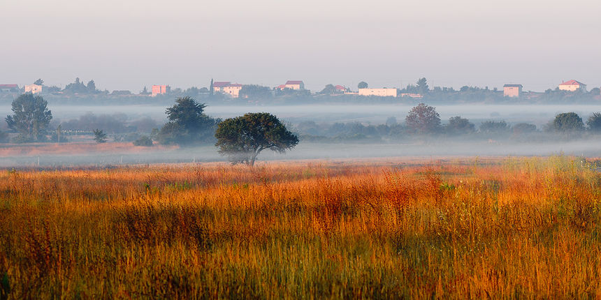 Jutarnja magla nad Ravnim kotarima, foto: Ivan Toman Jutarnja magla nad Ravnim kotarima, foto: Ivan Toman