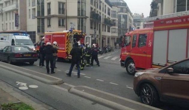 Pariz, teroristicki napad na redakciju Charlie Hebdo, foto:Twitter