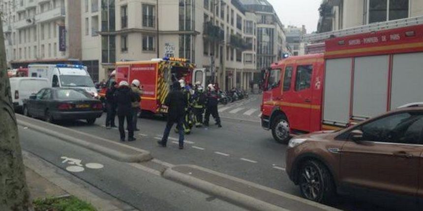 Pariz, teroristicki napad na redakciju Charlie Hebdo, foto:Twitter Pariz, teroristicki napad na redakciju Charlie Hebdo, foto:Twitter