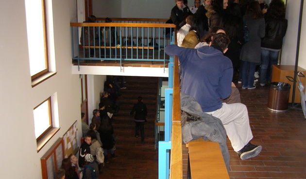 Guzve ispred studentske referade