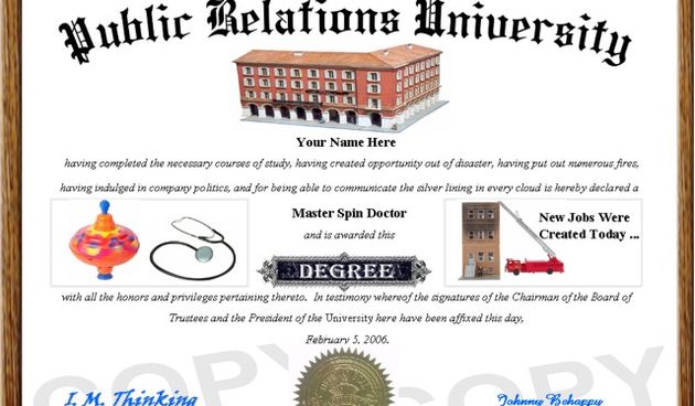 Diploma spin doktora, Foto: diplomastore.com