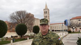 Pripreme za obilježavanje 25. obljetnice VRO Maslenica. Mladen Fuzul