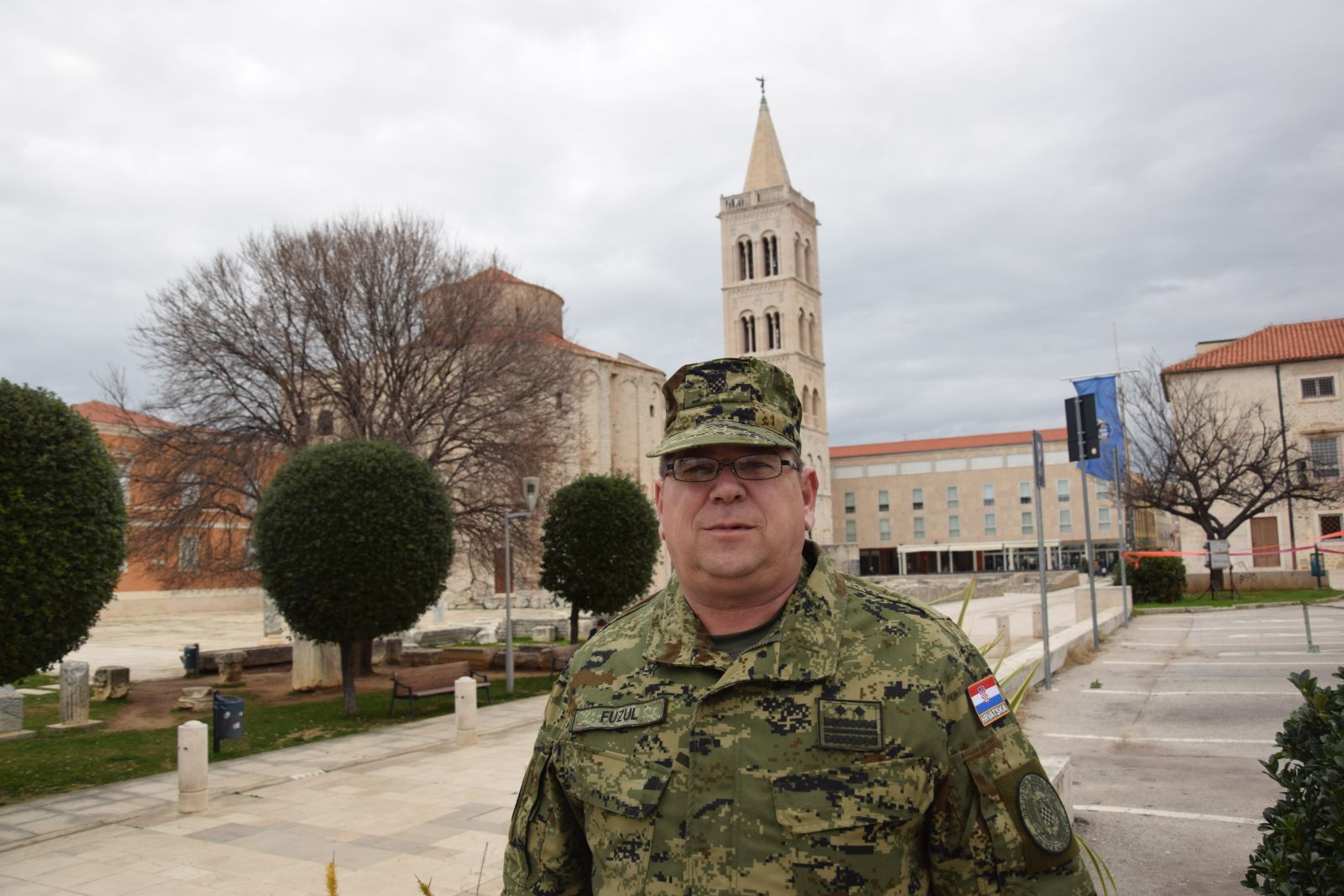 Pripreme za obilježavanje 25. obljetnice VRO Maslenica. Mladen Fuzul