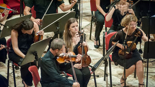 55. Glazbene večeri u Sv. Donatu: Koncert Zadarskog komornog orkestra i Romana Simovića, foto: Željko Karavida 55. Glazbene večeri u Sv. Donatu: Koncert Zadarskog komornog orkestra i Romana Simovića, foto: Željko Karavida