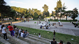 Grafiti, Hip hop & Break battles – Kapetanski park (foto: Marin Gospić)