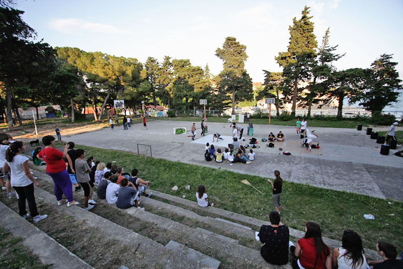 Grafiti, Hip hop & Break battles – Kapetanski park (foto: Marin Gospić)