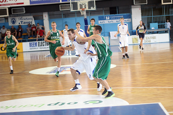 Juniori : KK Zadar : KK Olimpija (foto:Saša Čuka)