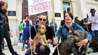 Skup podrške za NO KILL skloništa za životinje,  foto Iva Perinčić