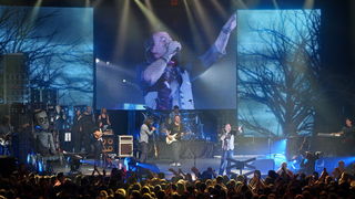 Zagreb, 220410.
U sklopu velike turneje Toleranca tour 2010 i povodom izlaska novog albuma naziva “Toleranca” Zlatan Stipisic Gibonni veceras je u KC Drazen Petrovic odrzao prvi od 2 predvidjena zagrebacka koncerta.
Na slici: Gibonni.
Foto: Neja Markicevi