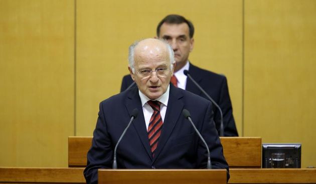 05.10.2013., Zagreb – Svecana sjednica Hrvatskog sabora povodom obiljezavanja Dana neovisnosti Republike Hrvatske. Photo: Petar Glebov/PIXSELL Autor  Petar Glebov/PIXSELL KLJUČNE RIJEČI  Josip Leko, svecana sjednica, Dan neovisnosti, Hrvatski sabor, Sab
