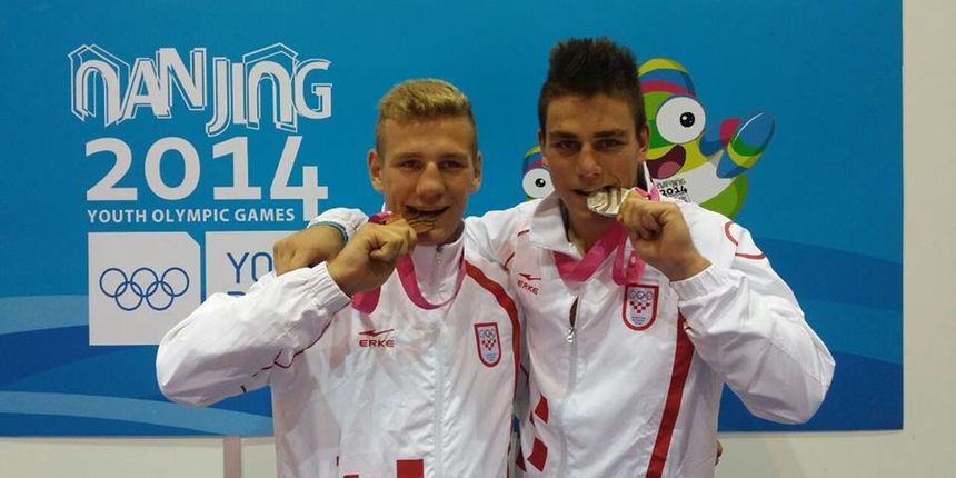 Luka Plantić brončani i Toni Filipi Srebrni sa OI Luka Plantić brončani i Toni Filipi Srebrni sa OI