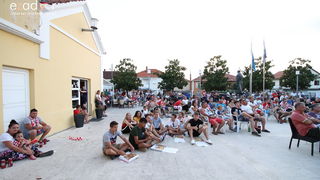 Bibinje: Navijanje za Vatrene i fešta nakon pobjede nad Engleskom