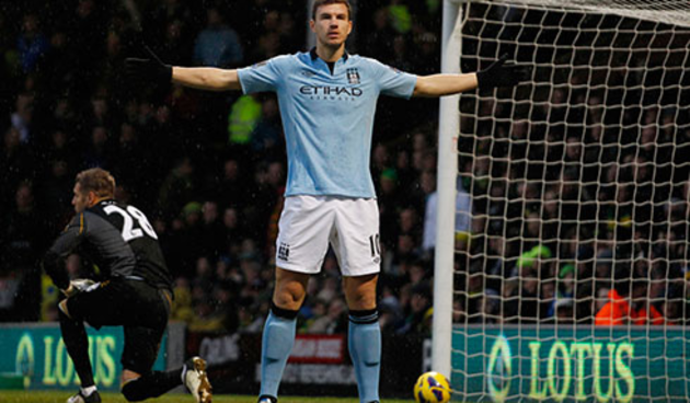 Edin Džeko, foto: premierleague.com