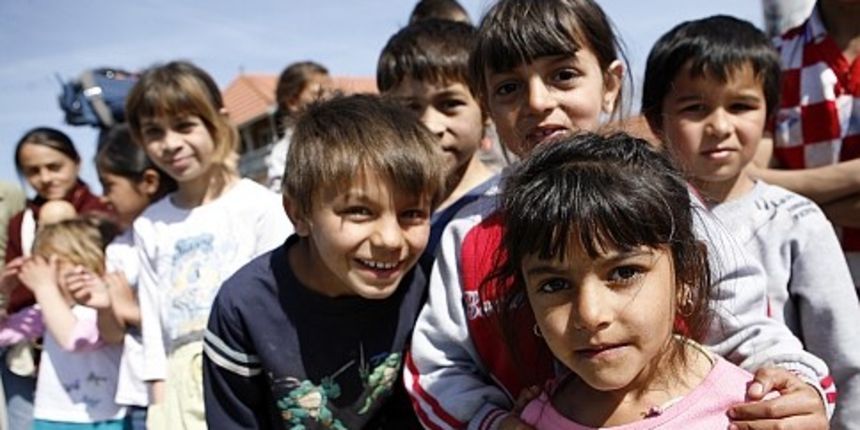 Romska djeca, Foto: Andrej Svoger / CROPIX Romska djeca, Foto: Andrej Svoger / CROPIX