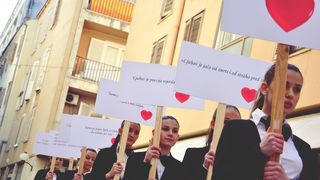 “Prosvjedom ljubavi” otvoren 8. Festival vjenčanja, foto: Iva Perincic “Prosvjedom ljubavi” otvoren 8. Festival vjenčanja, foto: Iva Perincic