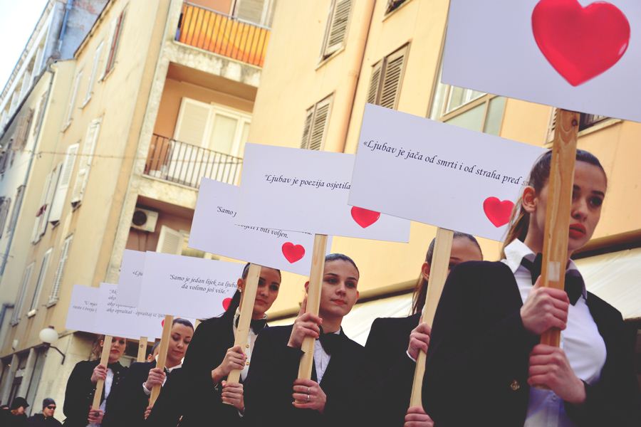 “Prosvjedom ljubavi” otvoren 8. Festival vjenčanja, foto: Iva Perincic “Prosvjedom ljubavi” otvoren 8. Festival vjenčanja, foto: Iva Perincic