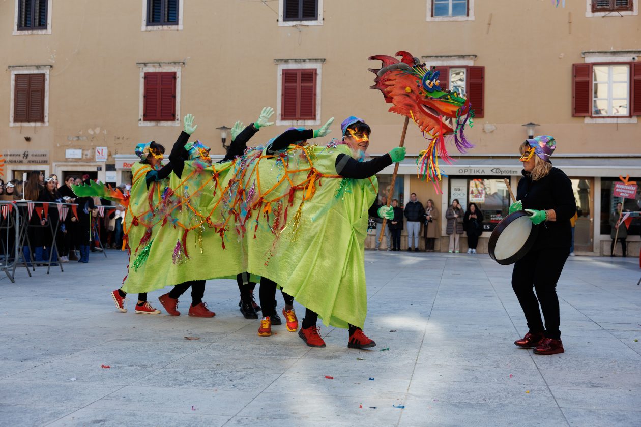 55 Karnevalska povorka Zadar 15.2.2026, Foto Bojan Bogdanić