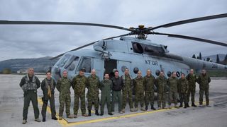 Iz Divulja 14 pripadnika Oružanih snaga RH krenulo u 26. misiju na Kosovo