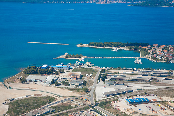 Grad Zadar iz zraka, foto: Leo Banić