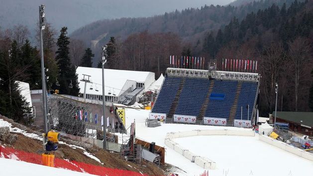 Sljeme tribine staza Crveni spust