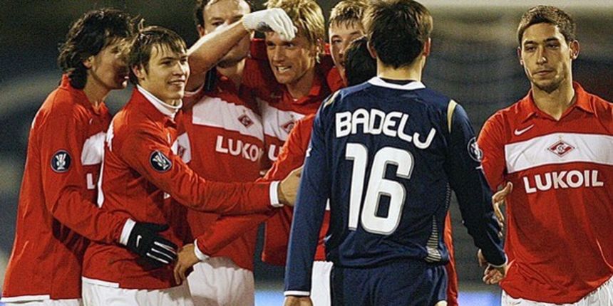 Slavlje nogometaša Spartaka (Foto:Reuters) Slavlje nogometaša Spartaka (Foto:Reuters)