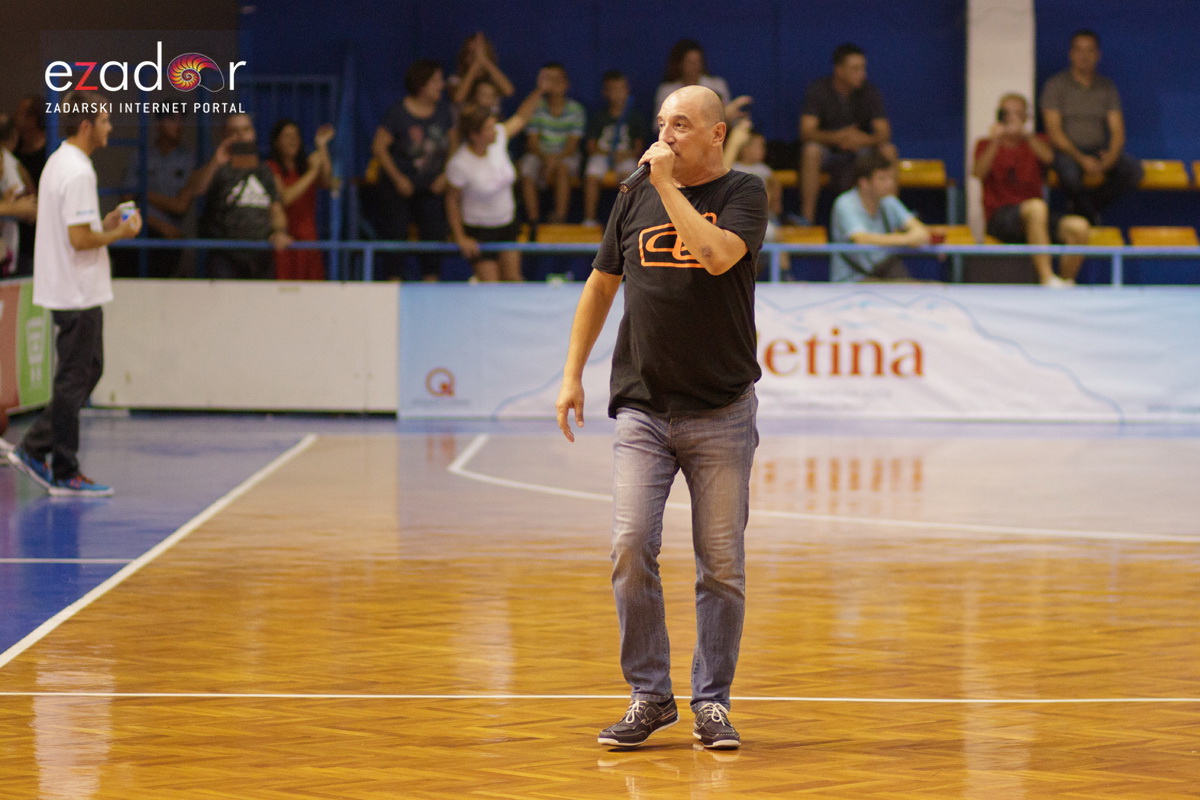 Humanitarna utakmica u Jazinama: KK Zadar – KK Diadora Humanitarna utakmica u Jazinama: KK Zadar – KK Diadora