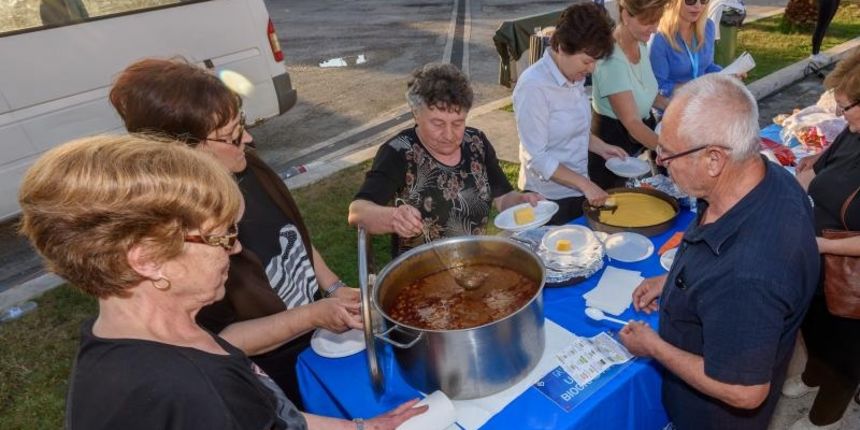Svečano otvoren 11. biogradski Gastro stol. Photo. Dino Stanin/PIXSELL