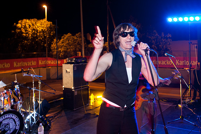 Davor Gobac i Psihomodo pop u Bibinjama, Foto: Leo Banić