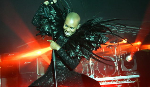 Zagreb, 050711.
Aquarius, Jarun.
Britanska rock grupa Skunk Anansie u klubu Aquarius odrzala je drugi koncert u Zagrebu u godini dana.
Foto: Tomislav Kristo / CROPIX