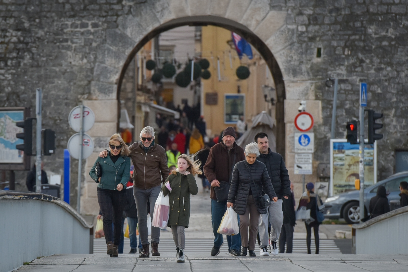 Olujno jugo u Zadru, 5. prosinca 2020.