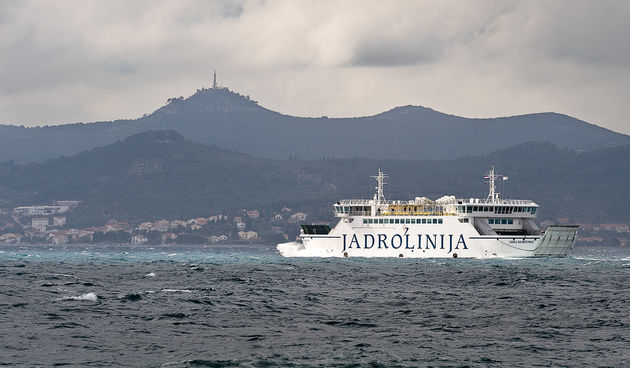 Jugo u zadarskom kanalu