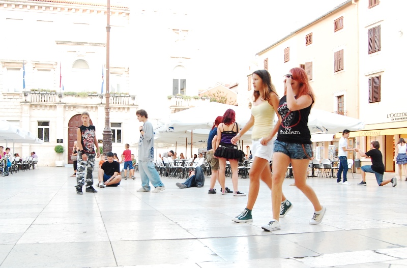 Freeze Flash Mob Zadar 17. rujna 2011, Foto: Tea Balog Freeze Flash Mob Zadar 17. rujna 2011, Foto: Tea Balog
