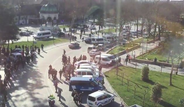 Eksplozija bombe u središtu Istanbula, Foto: screenshot