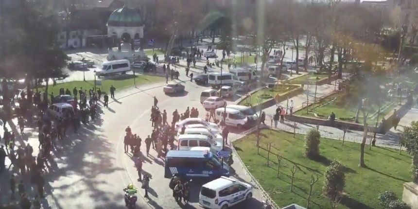 Eksplozija bombe u središtu Istanbula, Foto: screenshot