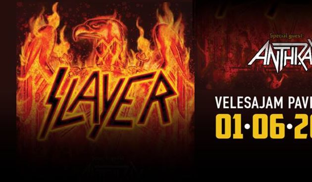 Metal titani Slayer i Anthrax 1. lipnja u Zagrebu
