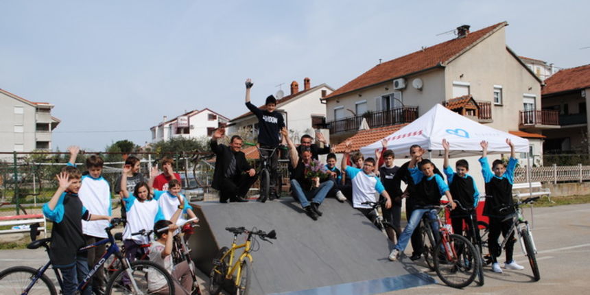 Otvoren skate park u Biogradu Otvoren skate park u Biogradu