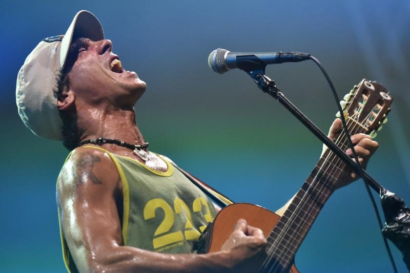 Manu Chao, jedan od najomiljenijih bendova na ovim prostorima, odrzali su veceras koncert na zadarskom Jazine Open Airu. Photo: Dino Stanin/PIXSELL Manu Chao, jedan od najomiljenijih bendova na ovim prostorima, odrzali su veceras koncert na zadarskom Jazine Open Airu. Photo: Dino Stanin/PIXSELL