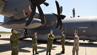 Američka posada MC-130 stigla u vojnu bazu Zemunik Američka posada MC-130 stigla u vojnu bazu Zemunik