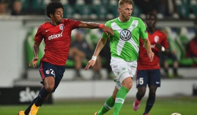 Wolfsburg – Lille, foto: twitter