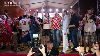 Veličanstven doček četvorice zadarskih Vatrenih