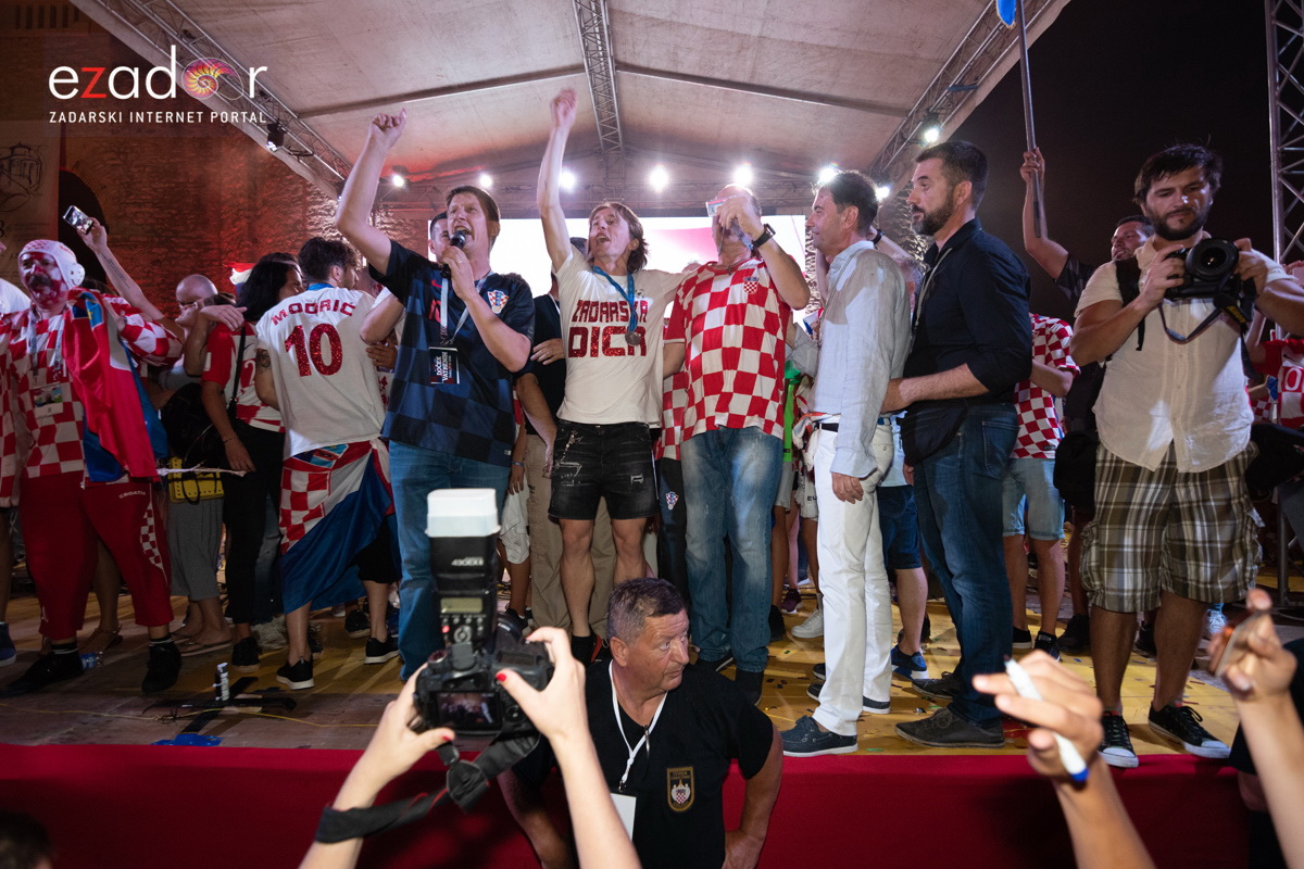 Veličanstven doček četvorice zadarskih Vatrenih